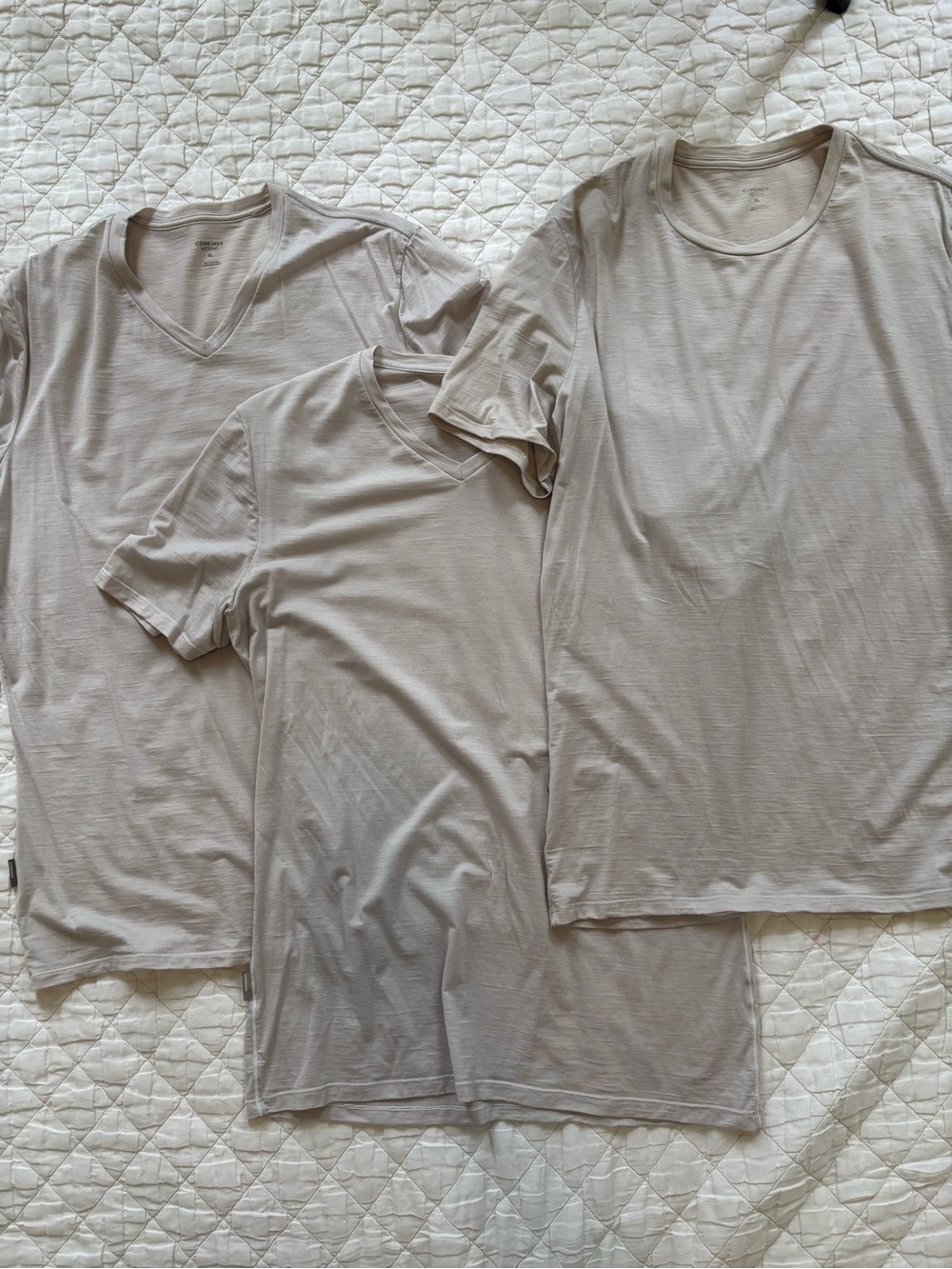 Icebreaker merino wool tshirts - bundle of three